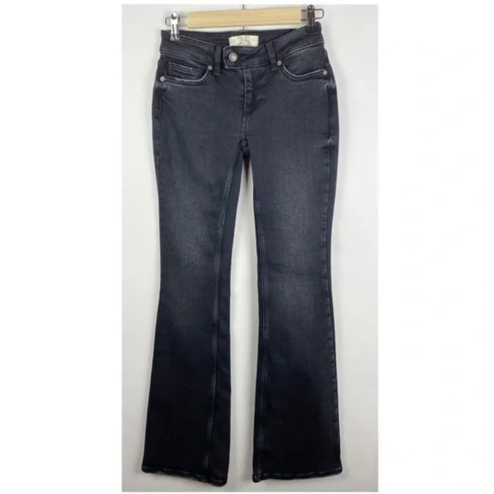 We the free people black boot cut jeans size 25